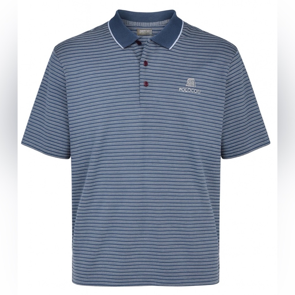 NIKE GOLF Country Club Striped Polo Size Large EUC